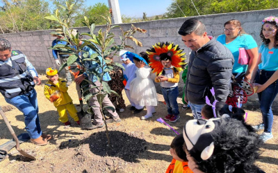 Llevan Sembrando Esperanza a preescolar de comunidad Rancho de Enmedio